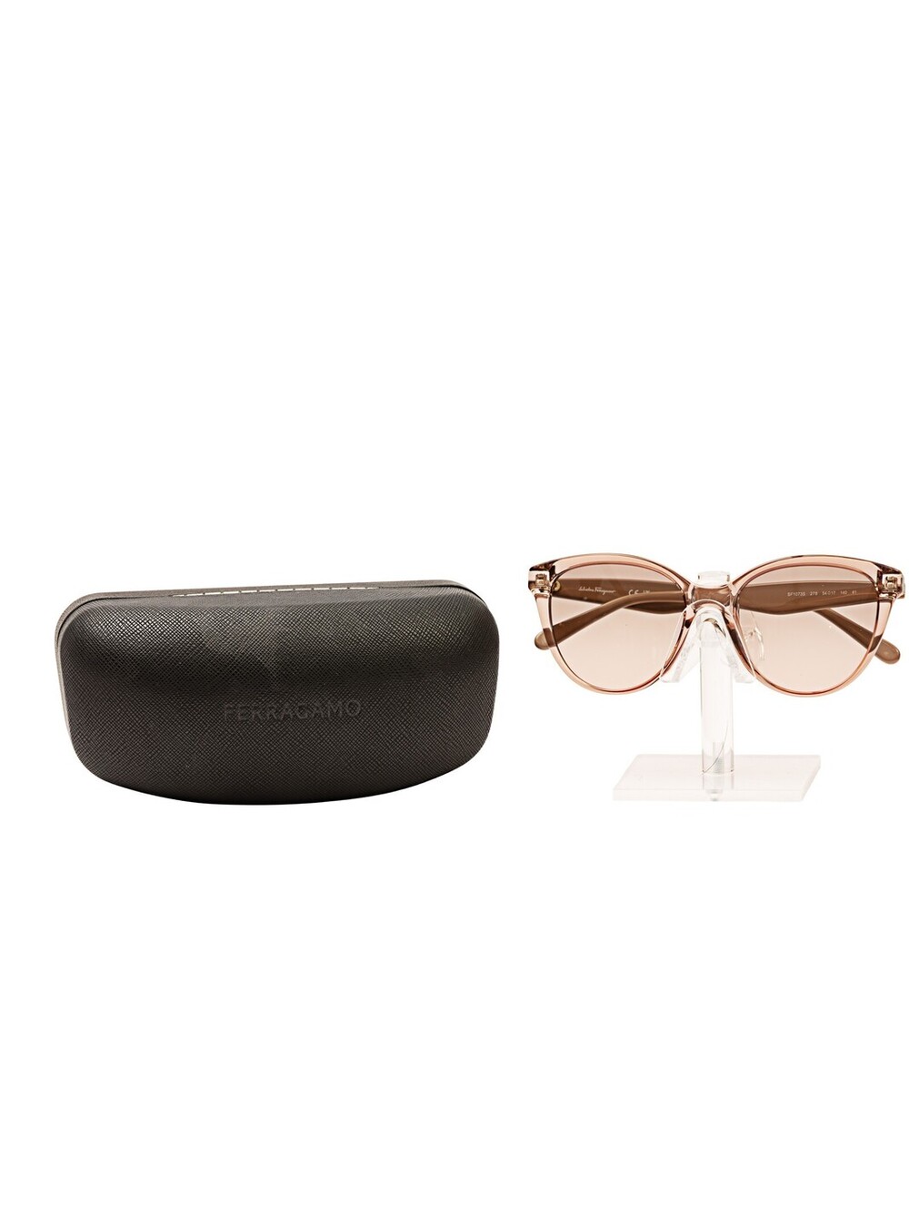 Salvatore Ferragamo Ferragamo Light Brown Round Brown